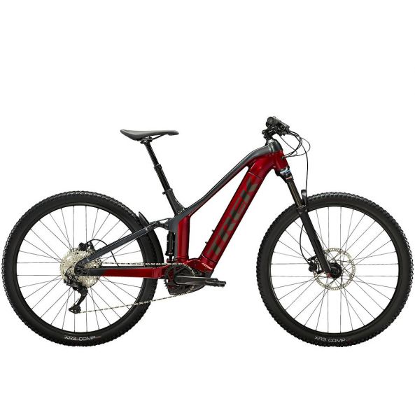 Trek Powerfly FS 4 Crimson/Lithium Grey